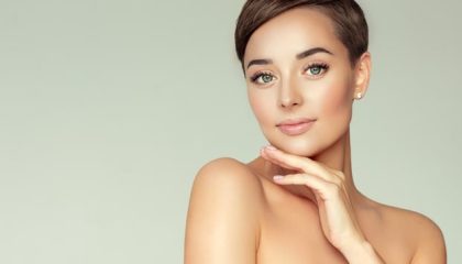 A Woman Posing For The Camera