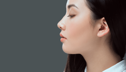 A Woman Looking At The Camera