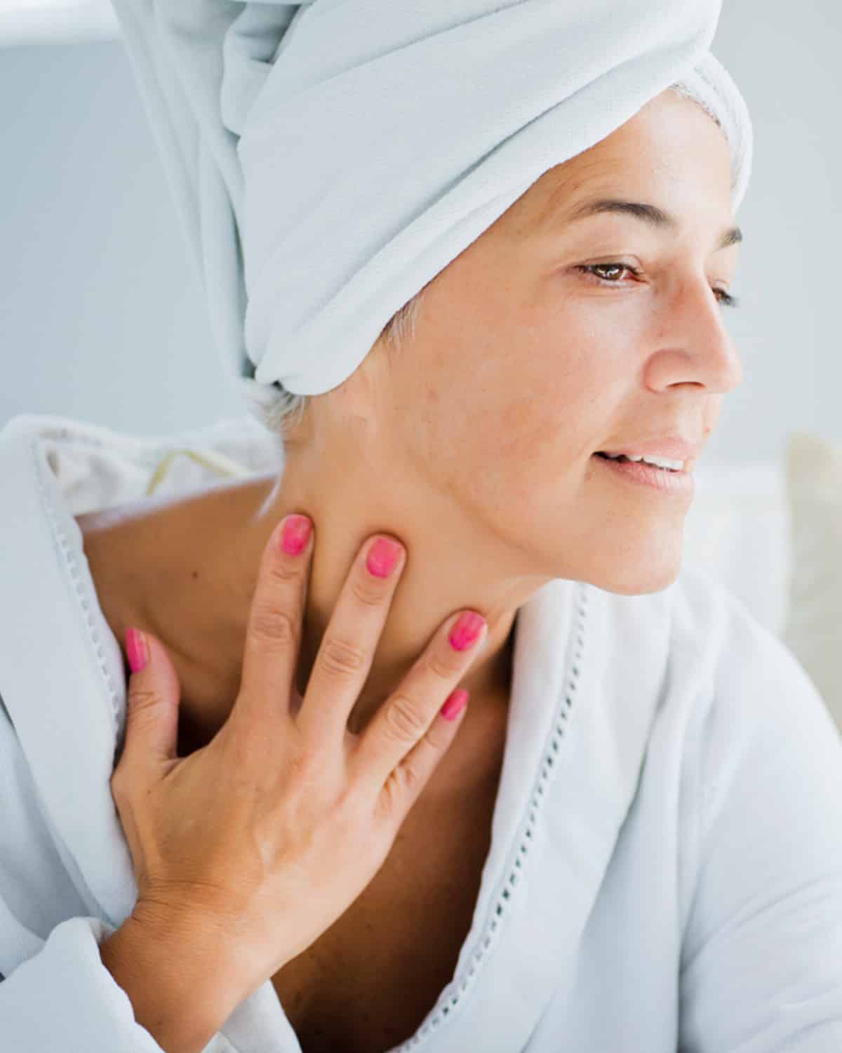 a close up of a person wearing a hat